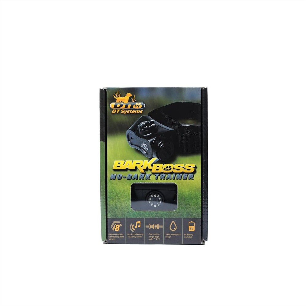 DT Systems BARK BOSS No Bark Trainer Dog Collar