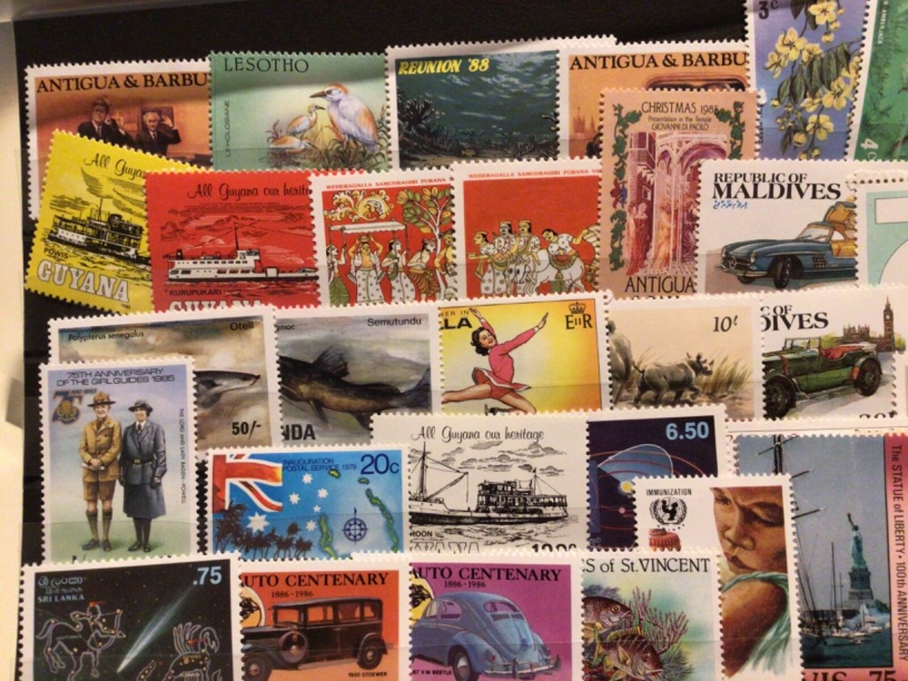 Commonwealth mint never hinged stamps A9850