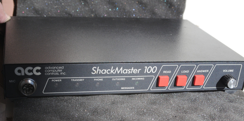 ACC SHACKMASTER 100 REPEATER and Ham Radio REMOTE BASE CONTROLLER
