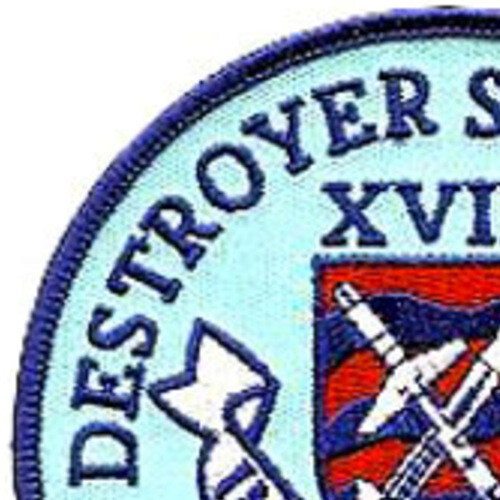 DESRON 18 Destroyer Squadron Patch - Version B