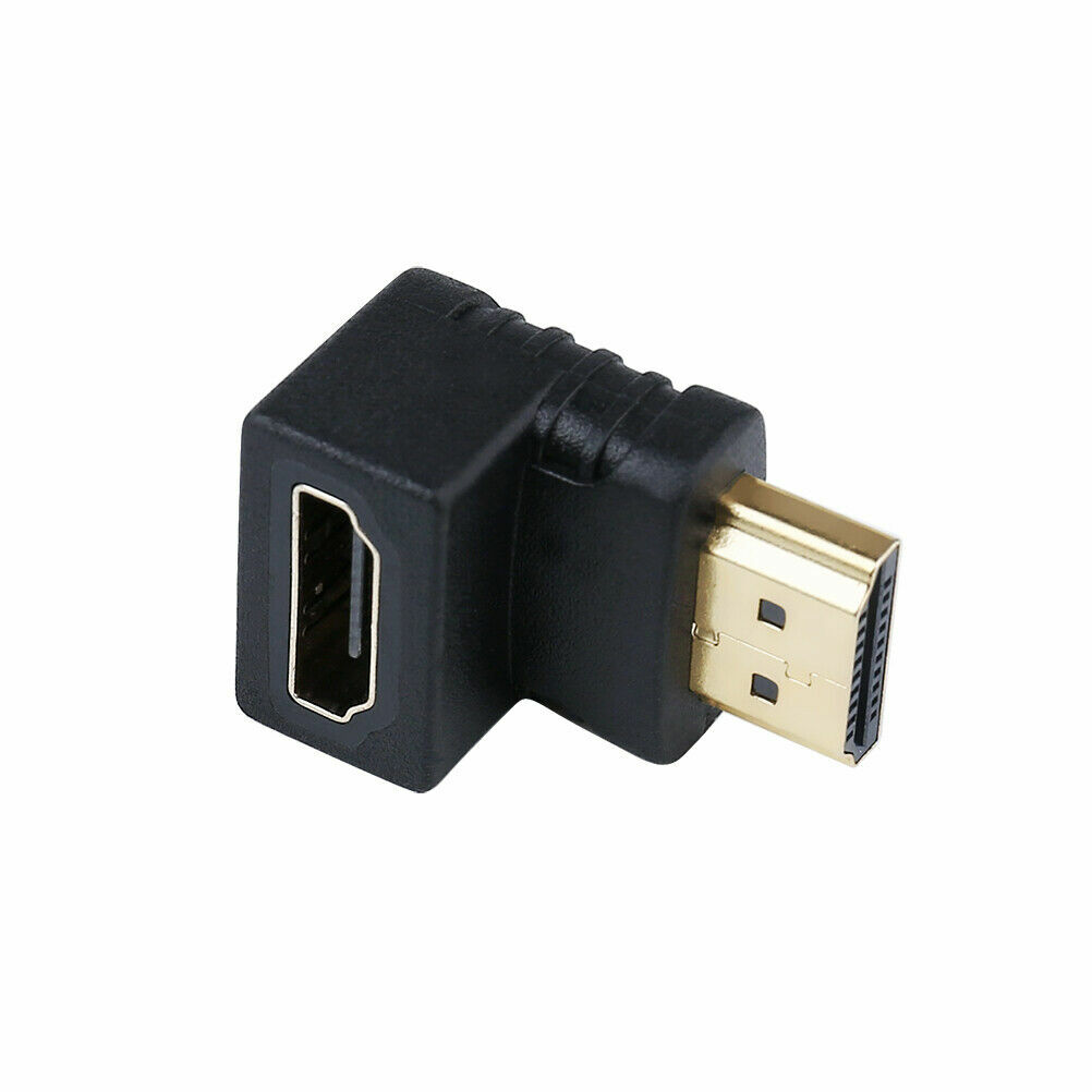 4K HDMI Adapter 90 degree Right Angle Male to Female Type Port Angled adaptor