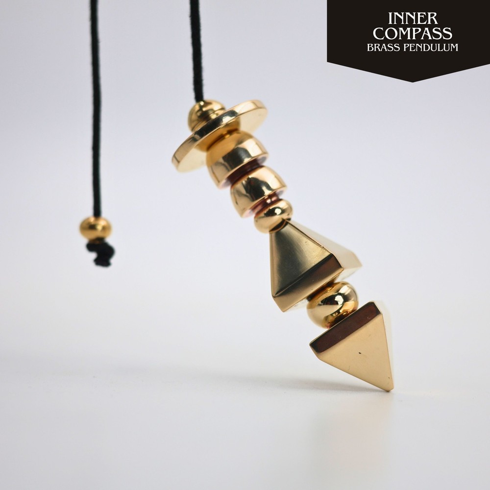 Inner Compass Pendulum 9cm Yes No Dowsing Tool Intuition Energy Reader