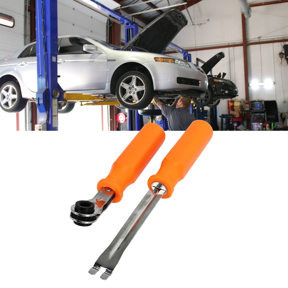 »2PCS Automatic Slack Adjuster Tool Set Fork End Release Tool Double Square