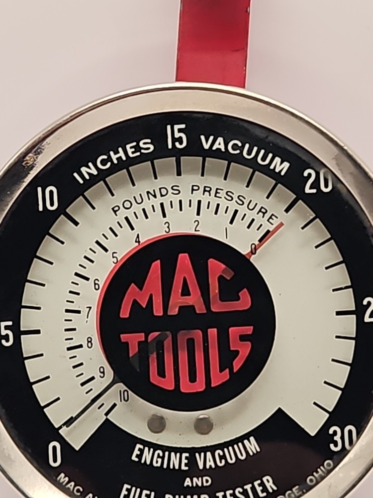 Vintage MAC TOOLS Engine Vacuum & Fuel Pump Tester
