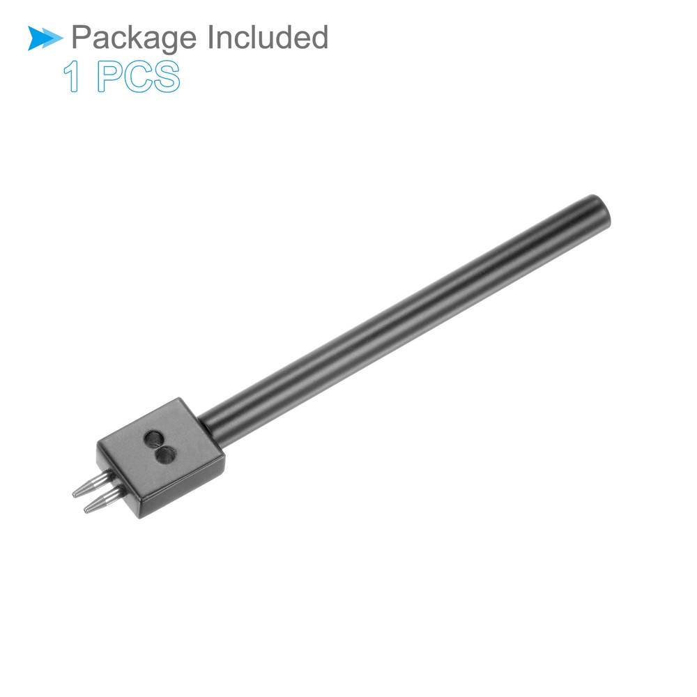 2 Prong Punch Tool 6mm Leather Round Hole Punch Tool