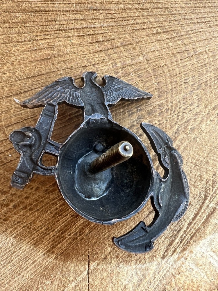 Pattern 1920 Service Enlisted Cap EGA Emblem USMC.