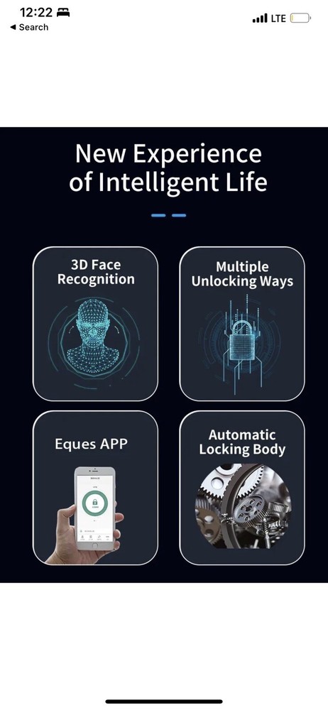 Multi Function Face Recognition Lock, Facial Recognition Security Door Lock