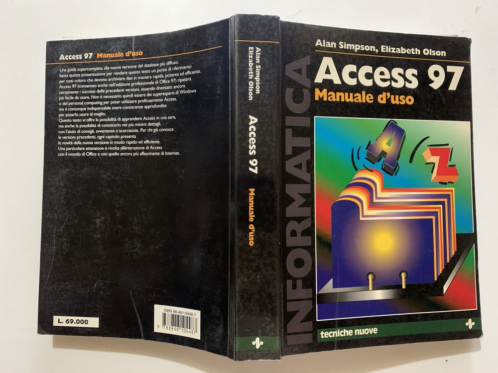 ACCESS 97 TECHNICAL USER MANUAL NEW 1997 WINDOWS 1995