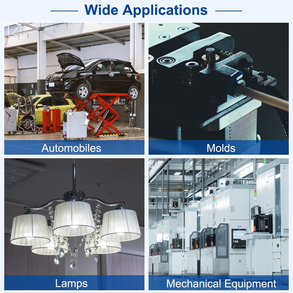 60pcs Wire Thread Inserts 1/4-20 UNC 1D Helical Threaded Sleeve Thread Repair