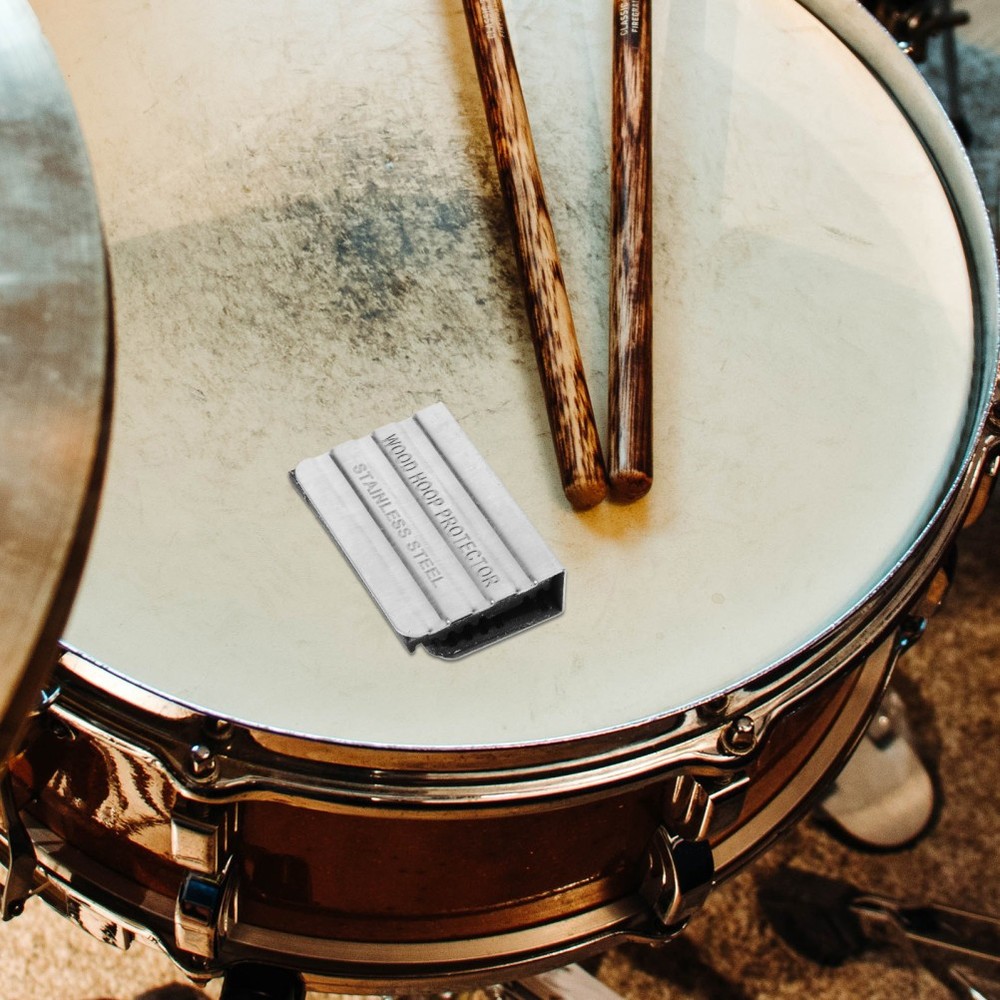 Drum Hoop Guard Replacement Pad Soft Dampener Bass Protector