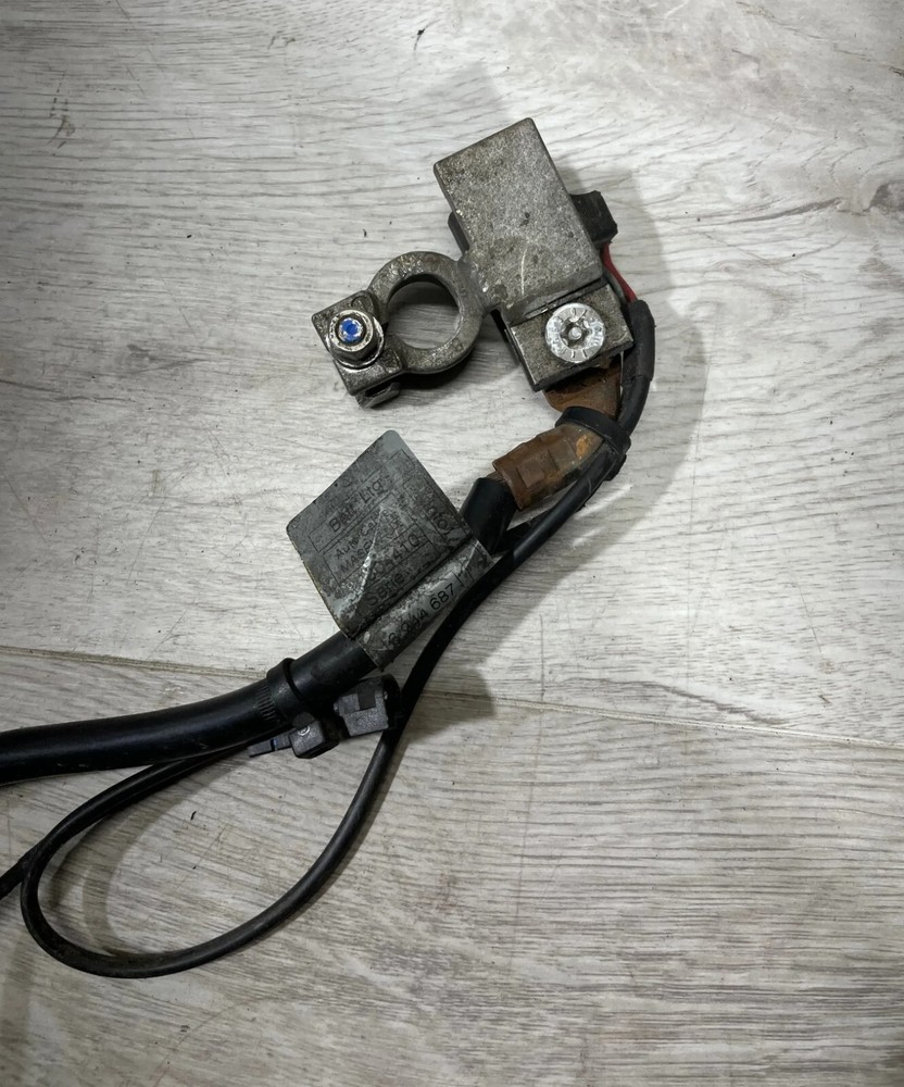 BMW 5 Series E60 E61 Negative Battery Cable Terminal With IBS Sensor 6944687