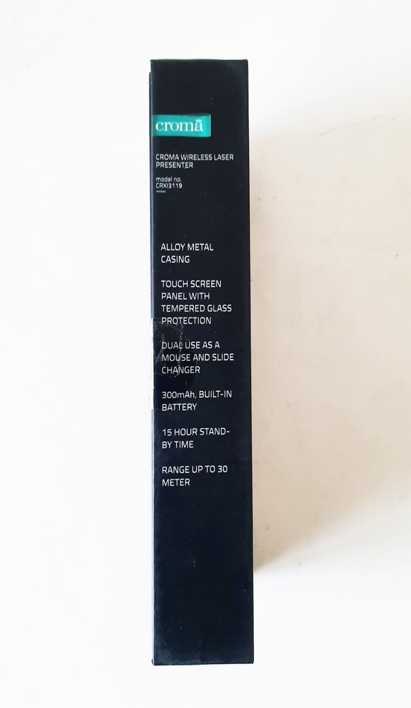 Croma CRXI3119 Wireless Laser Presenter, Black - NEW