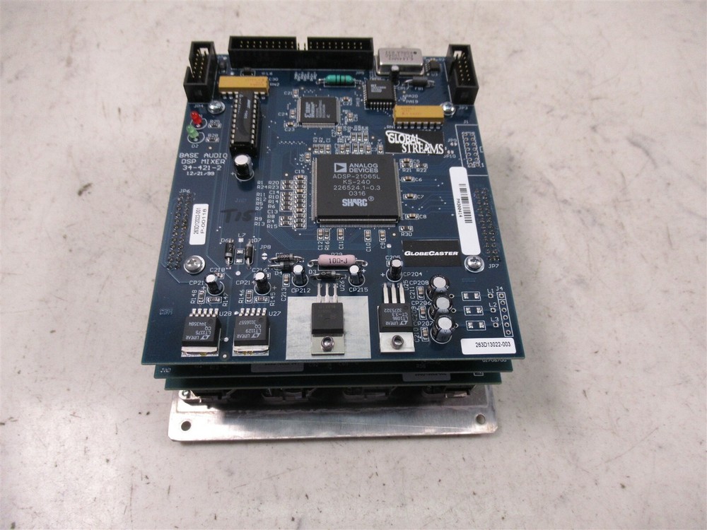 Global Streams Globecaster Audio Module 263D13022-003 Play Trinity
