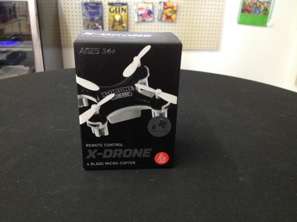 X-Drone- Remote Control: 4 Blade Micro-Copter