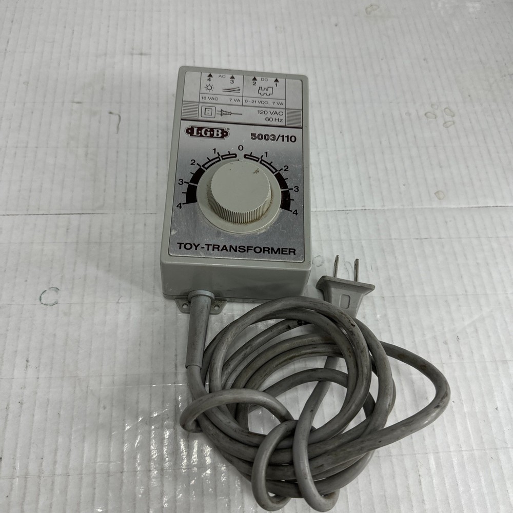 LGB G scale #5003/110 Transformer Controller For Train Set Layout Track
