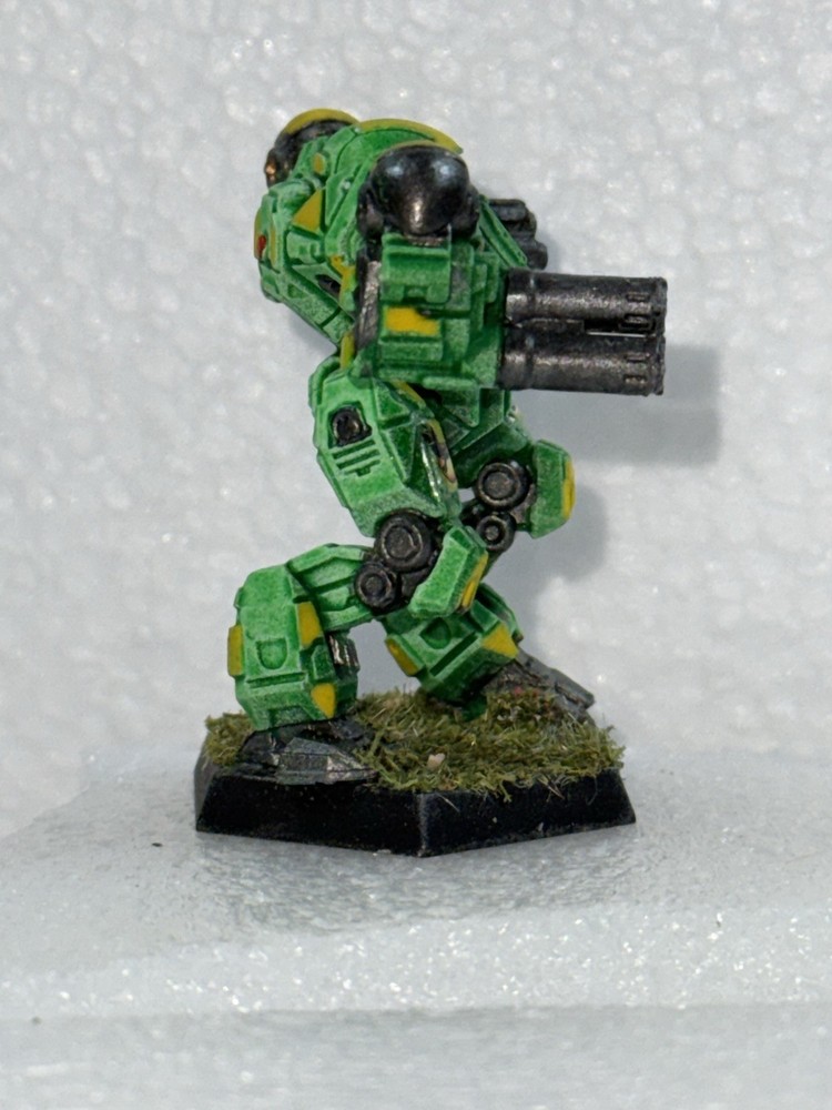 Painted Battletech plastic Nova Cat Jade Falcon