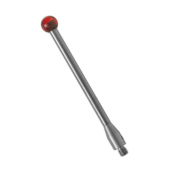 A-5003-0062 CMM Touch Probe M3 Thread Probe Stylus 5mm Ruby Ball Tips 40mm Long