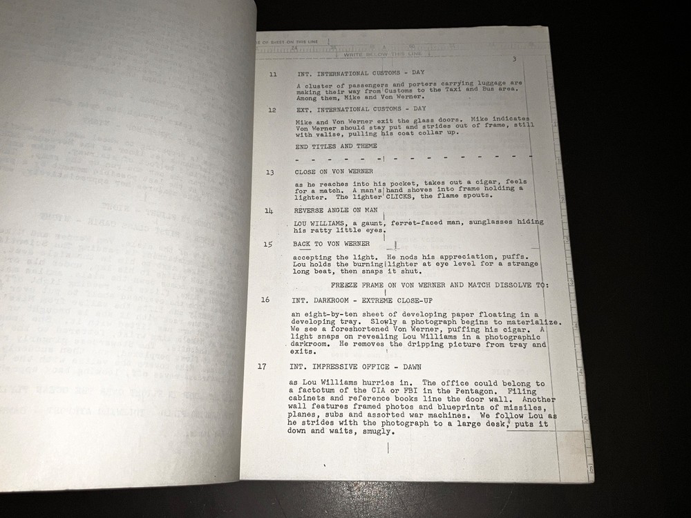 Rare SMASHMASTER (1964) Legendary Unmade Comedy - 2 Orig. Scripts + Notes + COA!