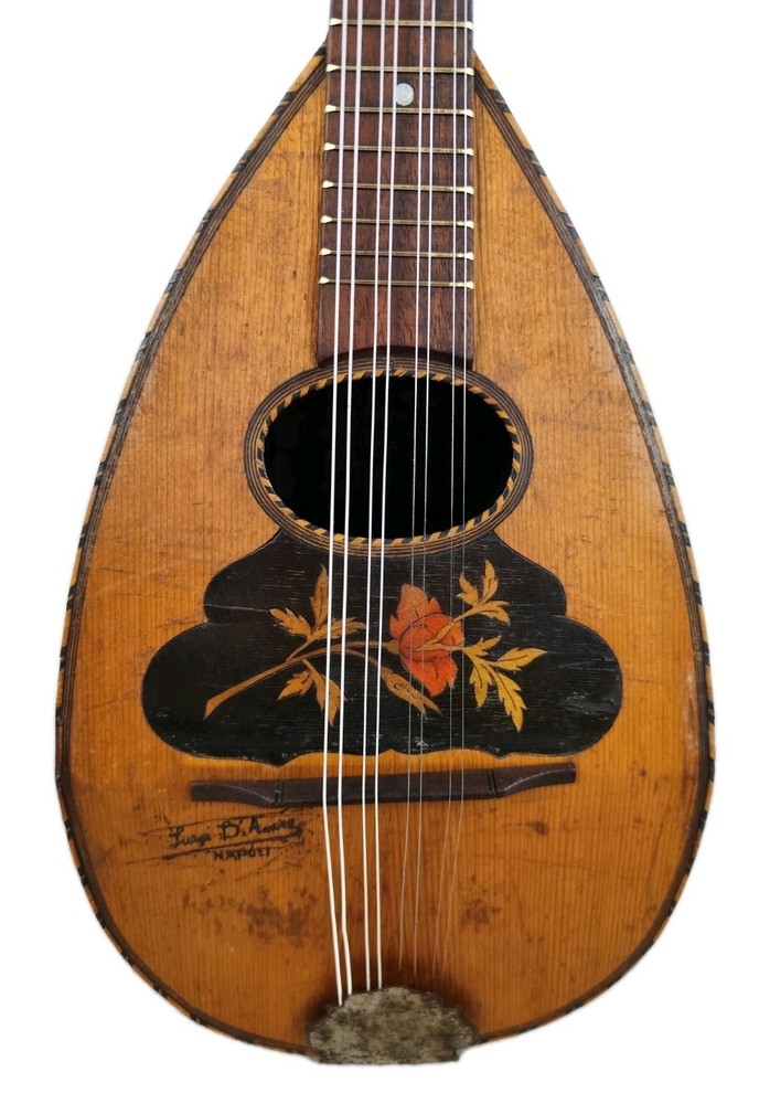 Mandolin 4/4 Luigi D'Amore 1914 Naples 曼陀林 만돌린マンドリン