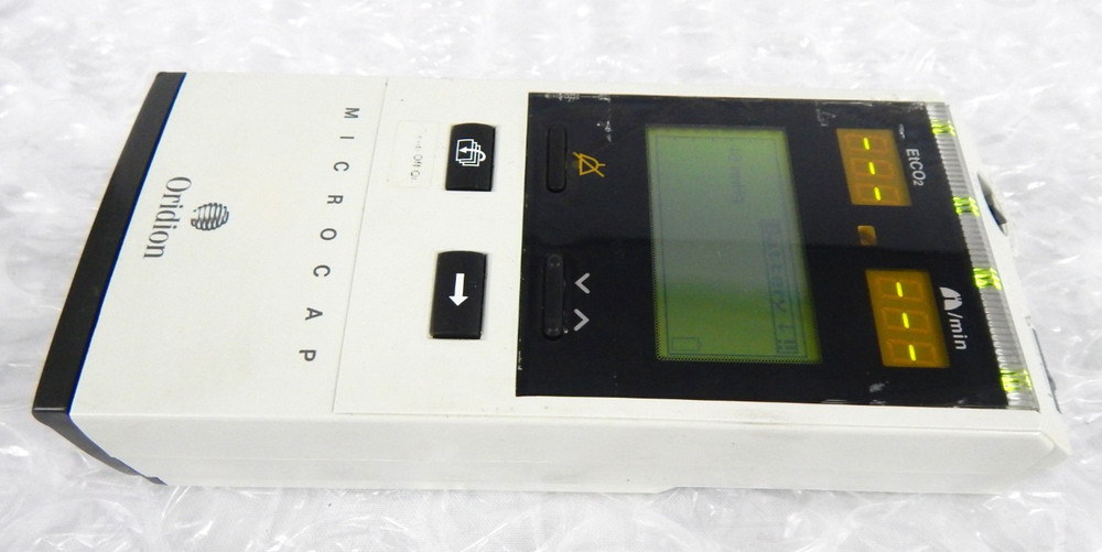 ORIDION MICROCAP HANDHELD CAPNOGRAPH S/N 608