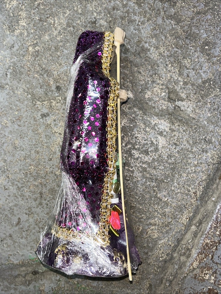 santa muerte purple 9in Fixed