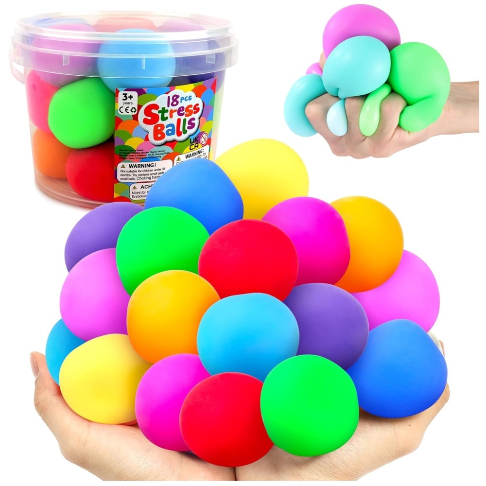 Hand Therapy Squeeze Balls 18 Pack