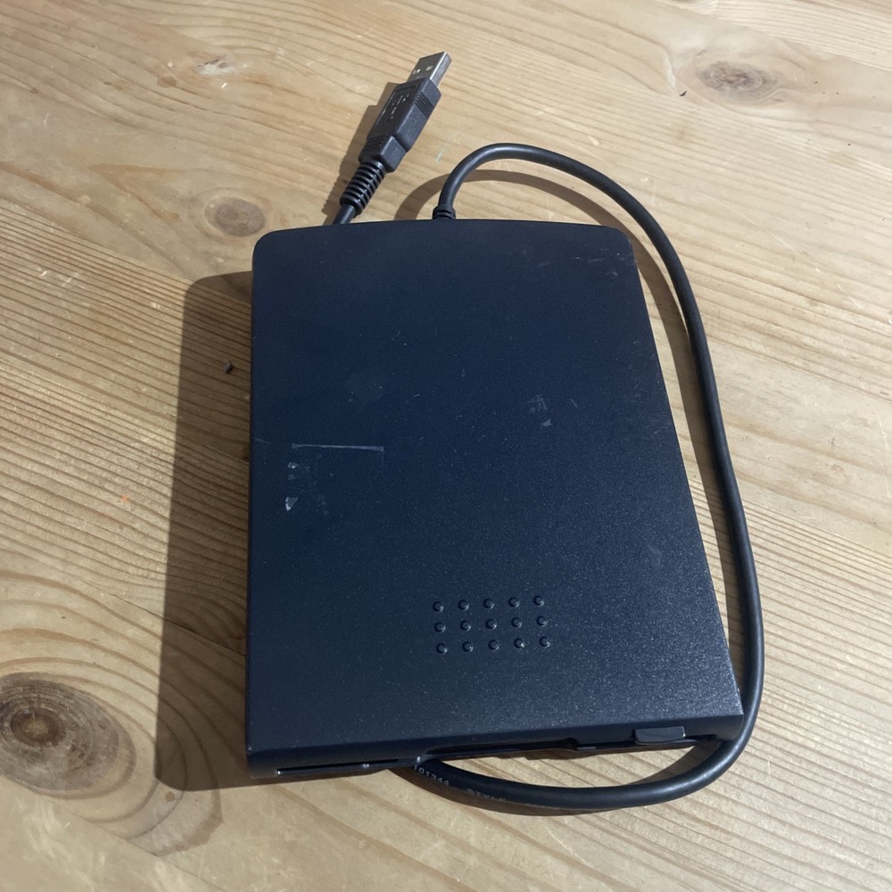 Sony MPF82E External USB Floppy Disk Drive Black USED