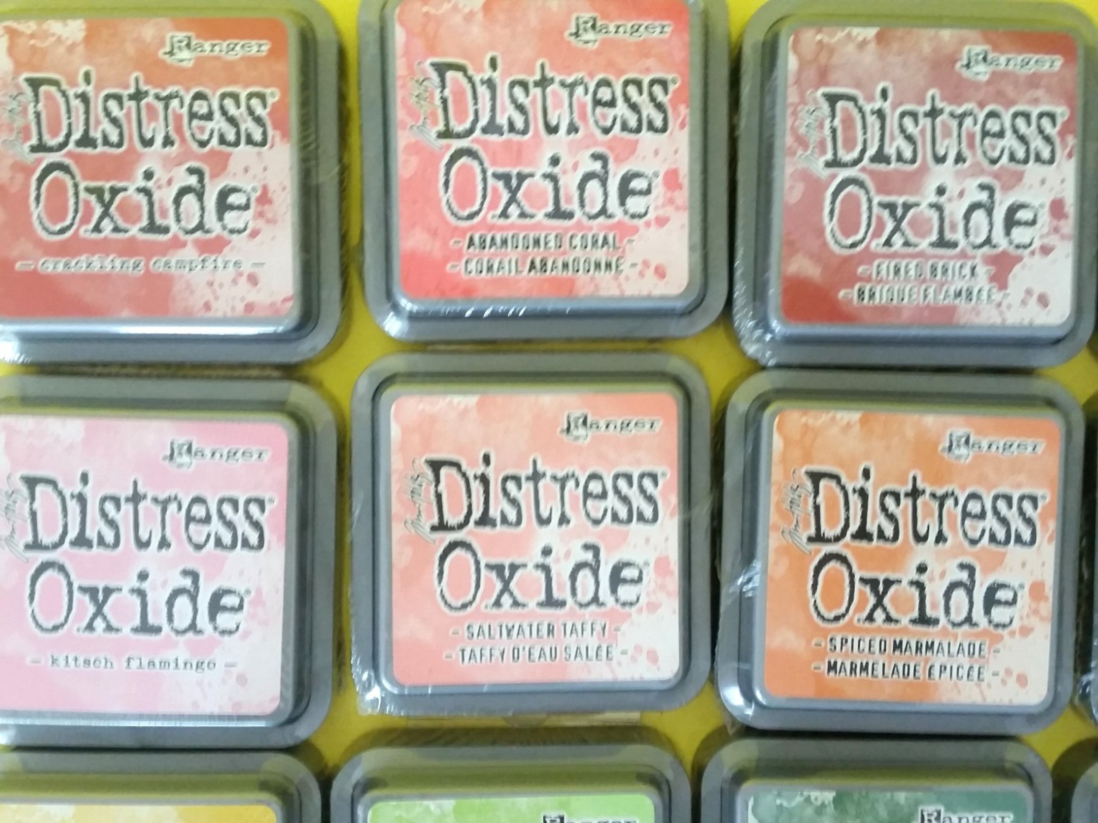 X33 (NEW/SEALED) TIM HOLTZ Distress Oxide Inks 3X3 Lot Bundle NO DUPLICATES (#2)