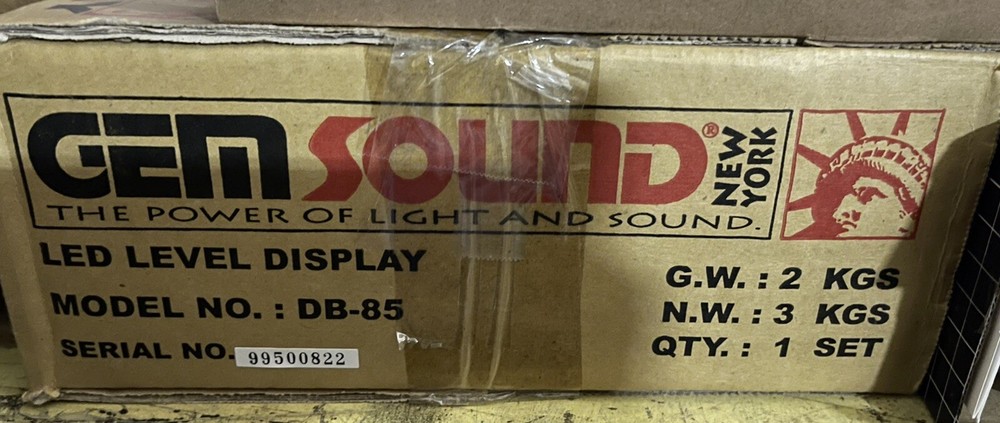 Gem Sound DB-85 LED Level Display