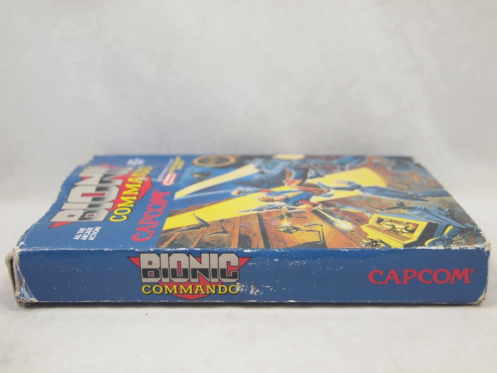 Bionic Commando (Nintendo Entertainment System | NES) BOX MANUAL & INSERTS
