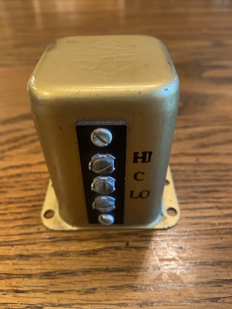 Vintage Unbranded Hi Lo Input Transformer ****Untested****