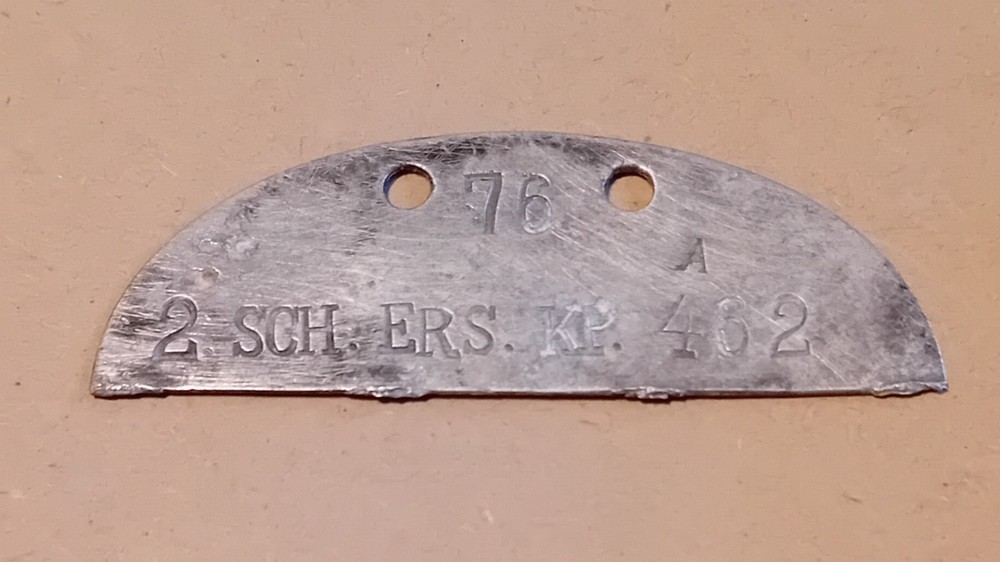 Original Ww2 German Half Dogtag Identification Discs KIA x5