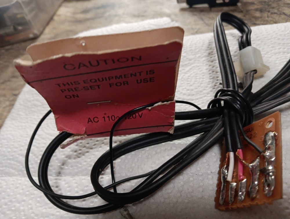 SANSUI FRD 35 Rca Ground Wire