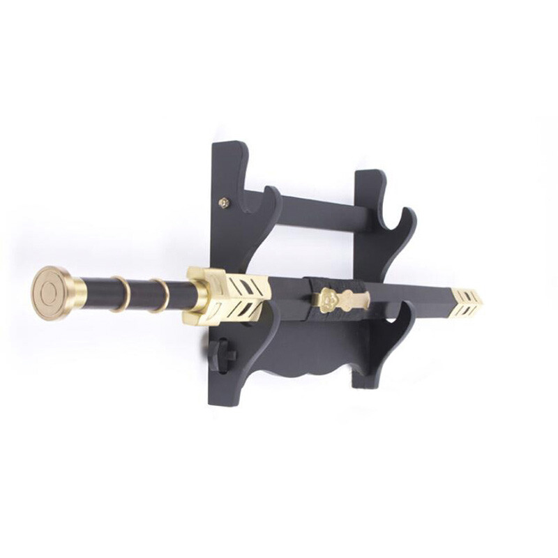 Wall Mount Samurai Sword Katana Holder Stand Bracket Assembly Display Rack Hot
