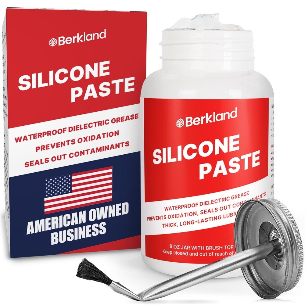 Silicone Paste Waterproof Dielectric Grease for Electrical Connectors, Spark...
