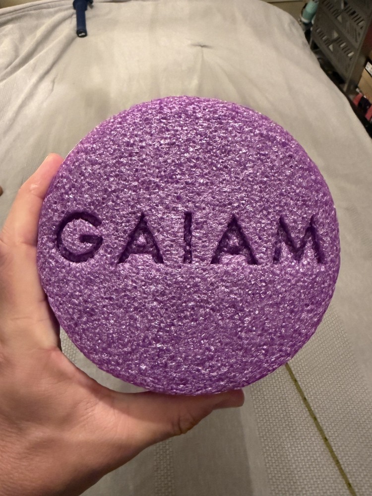 High-Density EPP Round Back Roller Foam, Exercise Foam Roller for Yoga