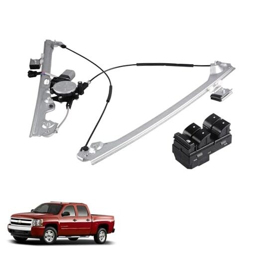 Power Window Regulator with Motor & Power Master Window Front Left Driver Side
