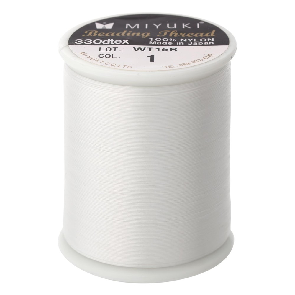 Beading Thread – Pre-Waxed Nylon String for Stringing Projects, 500 Meter/545...