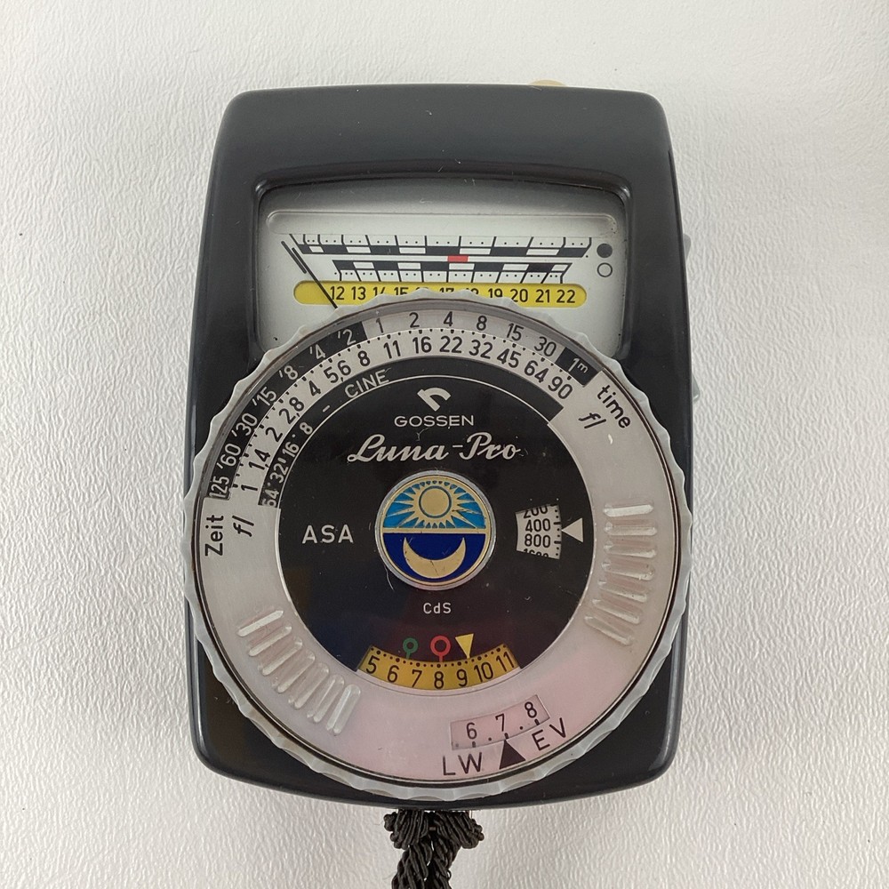 Vintage Gossen Luna-pro System Exposure Meter Case Light Meter Camera Accessory