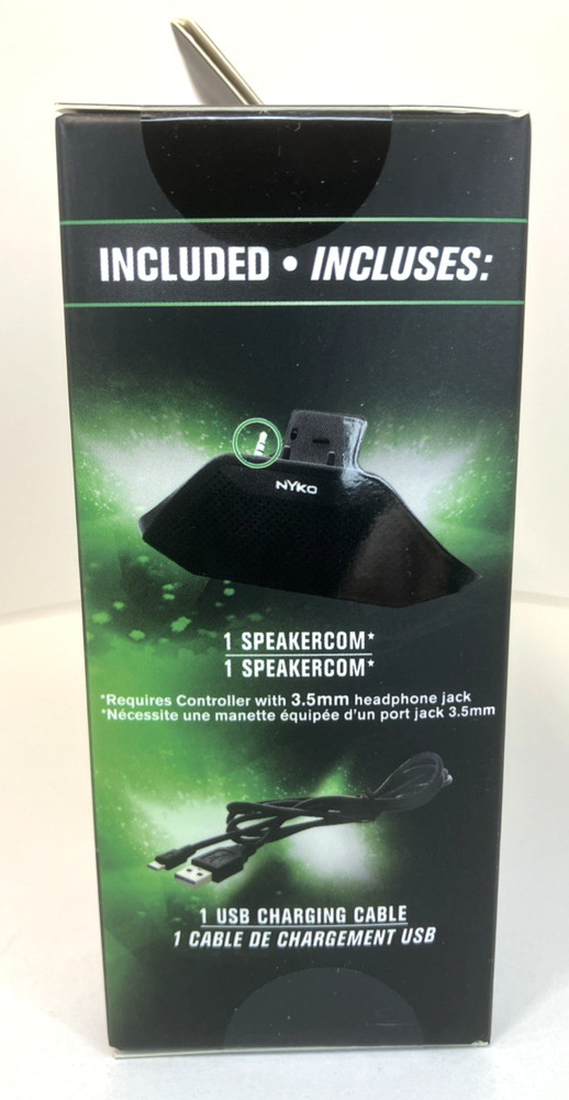 NYKO Speakercom Xbox One Speaker Microphone Chat Attachment For Controller New