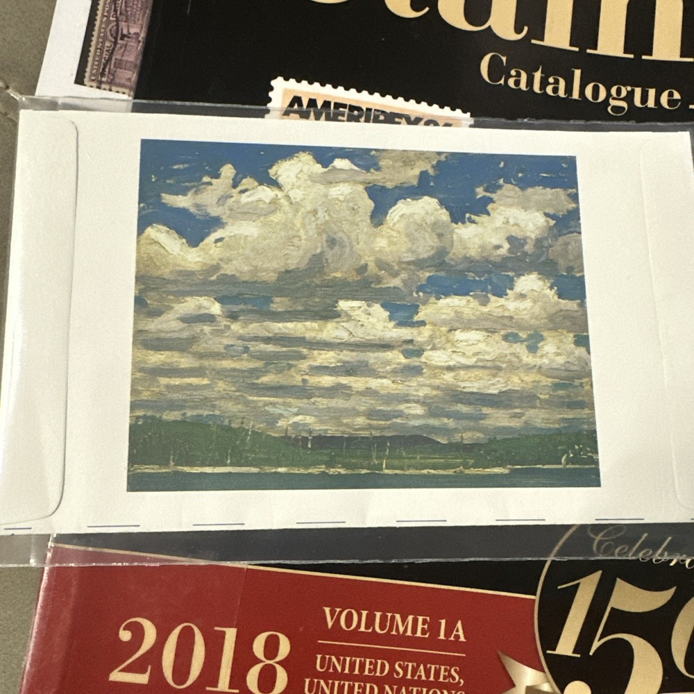 25c Maple Leaf Canadian cover Unused