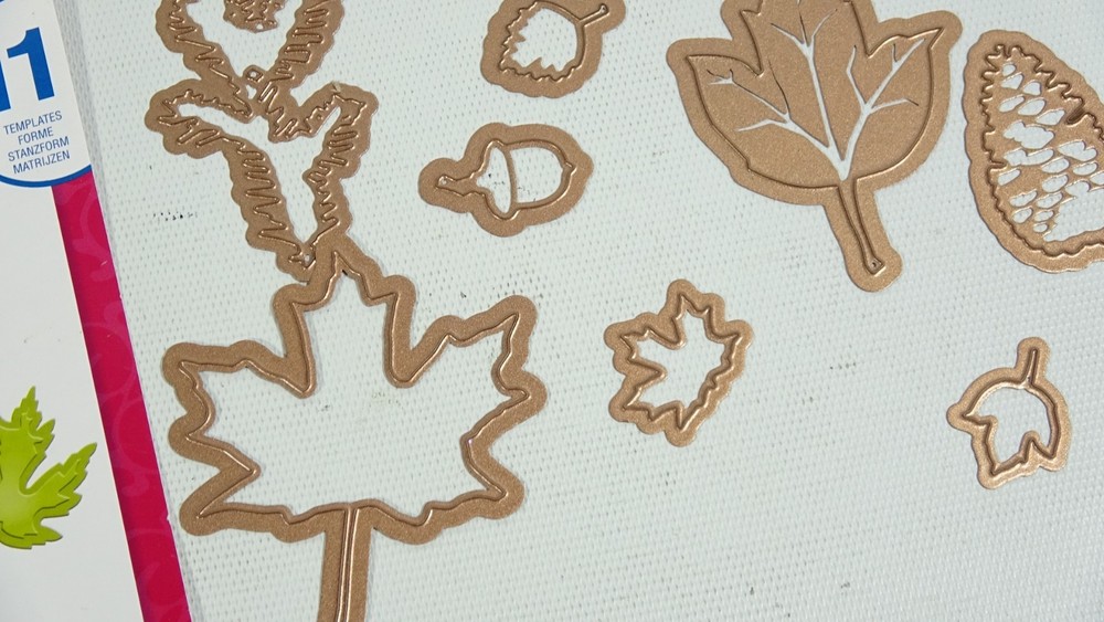 Spellbinders Shapeabilities Fall Foliage Craft Dies S5120