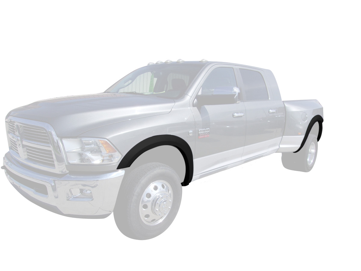Fender Flares for 2010-2018 Dodge Ram 3500 Dually Models - Set of 4