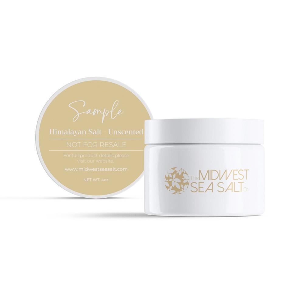 Unscented Bath Salt Sampler Set