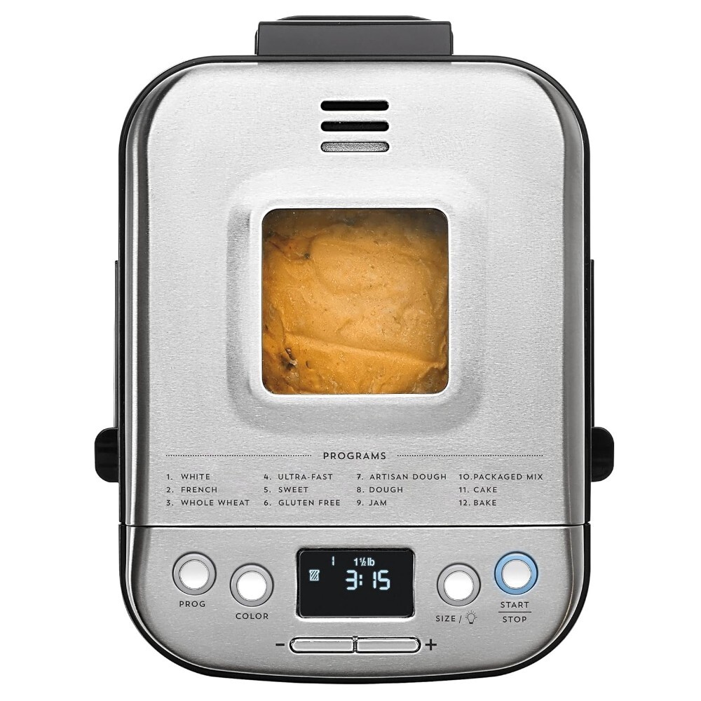 Cuisinart CBK-110 Automatic Bread Maker, Stainless Steel