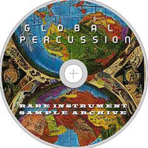 GLOBAL PERCUSSION - RARE ANCIENT & CULTURAL AUDIO SAMPLES on disc