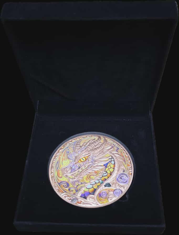 Cool.2coin 1 Kilo Dragon Copper Coin