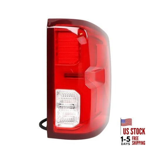 Passenger Right Side Tail Light Assembly Replacement for Silverado 1500 2016