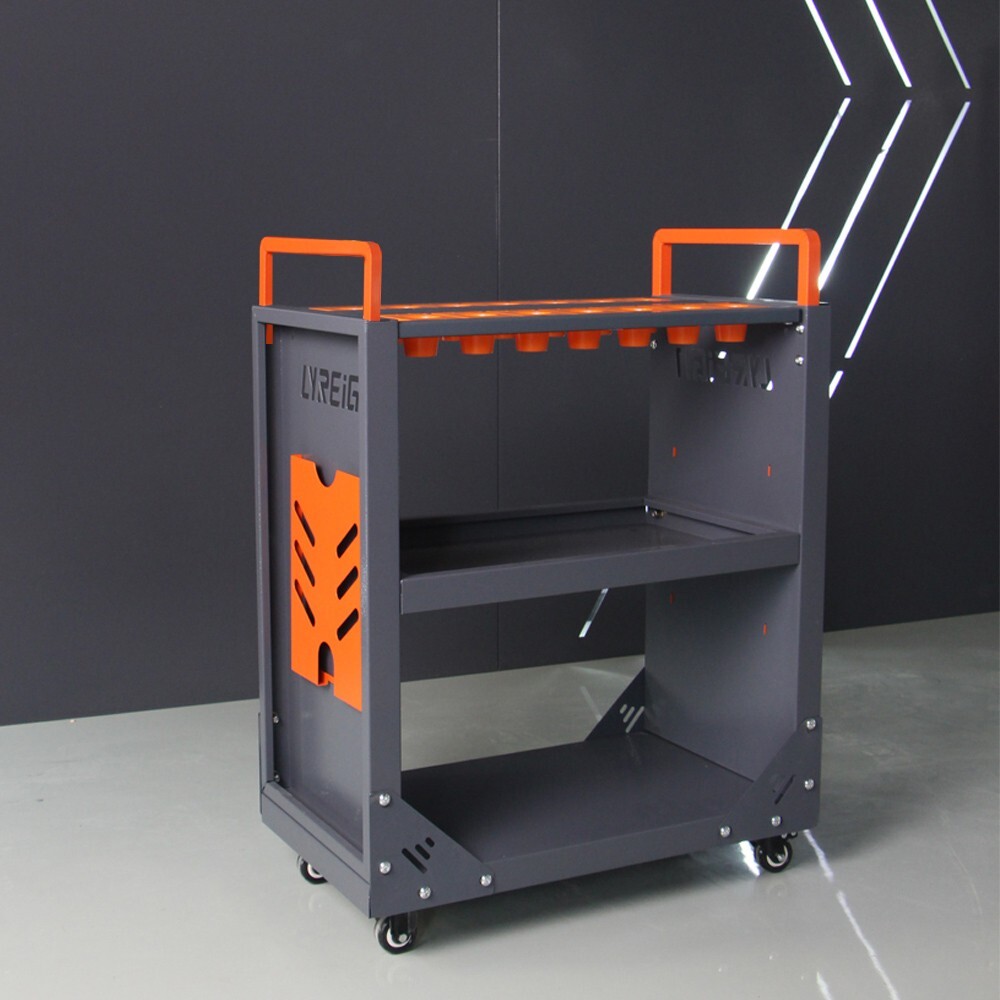 CAT40 tool cart CNC machine trolley CNC Tools holder tool storage 14 tool racks