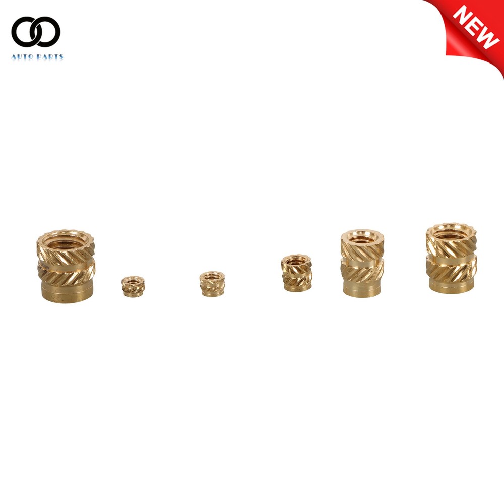 350Pack M2 M2.5 M3 M4 M5 M6 brass threaded insert For 3D printing accessories